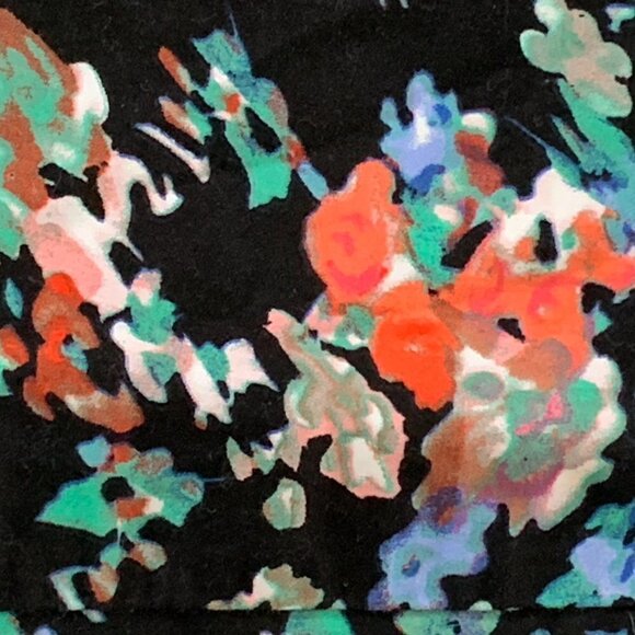 Material Girl Jr M Sleeveless Floral Bodycon Mini Dress Cutout Bow Back #224B - Picture 5 of 10